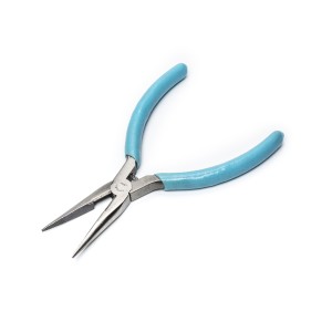 PLIER,5-1/2",LONG NOSE W/SIDE CUTTERS,CD