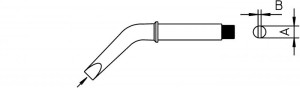 CT5AX7 SOLDERING TIP 1.6MM