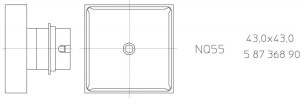 Dysza NQ55 43X43