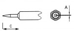TIP,MICRO,0.25X13MM,WMP PENCIL