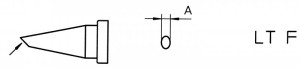 LT F SOLDERING TIP 1,2MM
