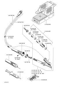 GASKETS F.GLASS TUBE (10)